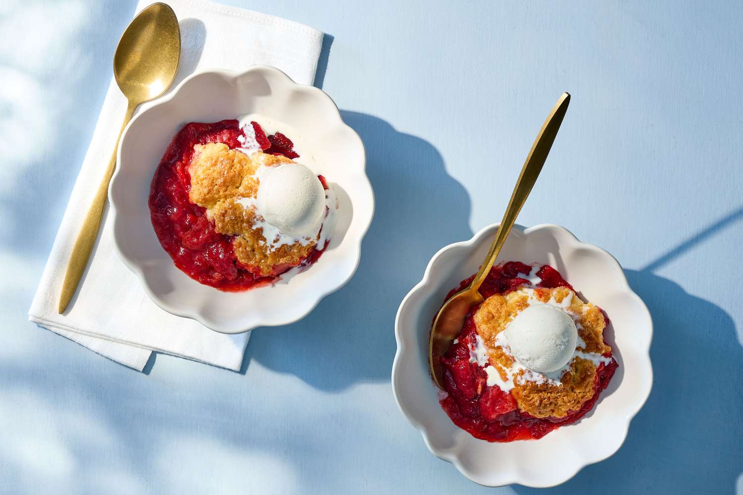 Melted Butter Biscuit Magic: Your Ultimate Easy Strawberry Cobbler